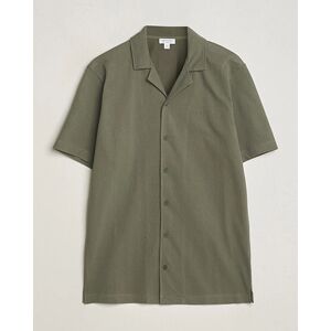 Sunspel Riviera Resort Shirt Khaki