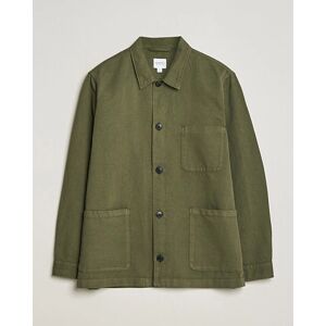 Twin Pocket Cotton/Linen Jacket Khaki