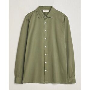 Gran Sasso Washed Cotton Jersey Shirt Green
