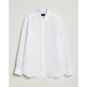 Brioni Linen Sport Shirt White