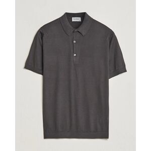 John Smedley Adrian Slim Fit Sea Island Polo Chocolat