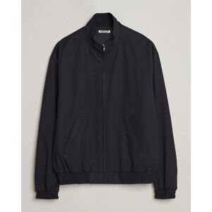 Auralee Washed Silk Chambray Blouson Black