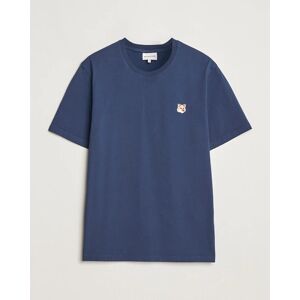 Maison Kitsune Fox Head T-Shirt Ink Blue