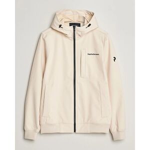 Peak Performance Softshell Hooded Jacket Sand Fog