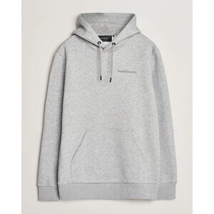 Peak Performance Original Logo Hoodie Grey Melange