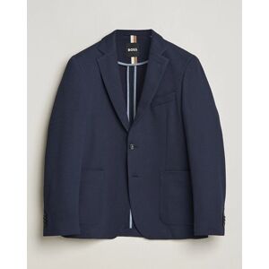 Boss BLACK Hanry Structured Jersey Blazer Dark Blue