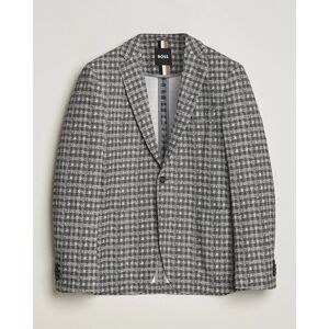 Boss BLACK Hanry Checked Jersey Blazer Silver