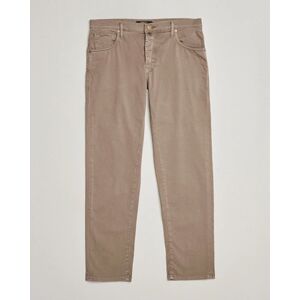 Incotex 5-Pocket Cotton/Stretch Pants Brown