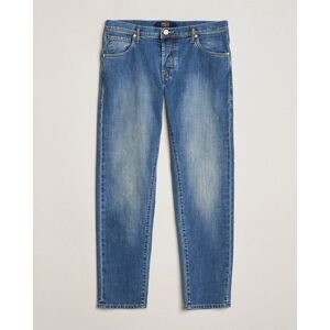 Incotex 5-Pocket Stretch Denim Medium Blue