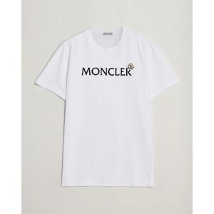 Moncler Lettering Logo T-Shirt White