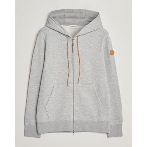 Moncler Full Zip Hoodie Light Grey