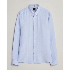 Boss BLACK Liam Linen Shirt Light Blue