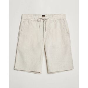 Boss ORANGE Tapered Chino Drawstring Shorts Light Beige