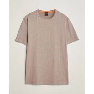 Boss ORANGE Tegood Crew Neck T-Shirt Open Brown