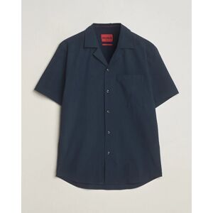 HUGO Ellino Short Sleeve Shirt Dark Blue