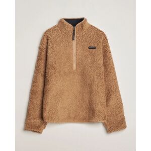 District Vision Half Zip Pile Fleece Sand