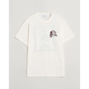 Les Deux Hotel Embroidery T-Shirt Ivory