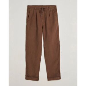 Polo Ralph Lauren Prepster Linen Trousers Chocolate Mousse