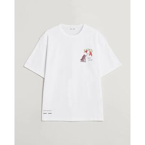 Samsøe Samsøe Sagiotto Printed Crew Neck T-Shirt White Estate