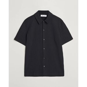 Samsøe Samsøe Sakvistbro Structured Short Sleeve Shirt Black