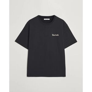 Samsøe Samsøe Savaca Printed Crew Neck T-Shirt Black