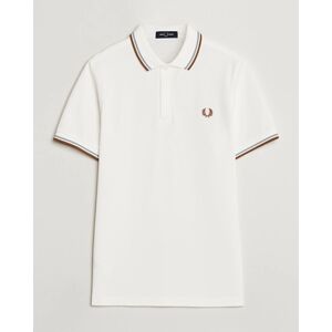 Fred Perry Twin Tipped Polo Shirt Snow White