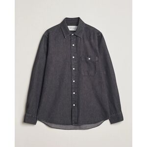 A Day's March Mason Sturdy Denim Shirt Off Black