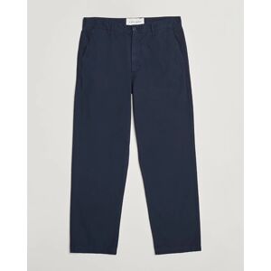 A Day's March Redwood Light Cotton Trousers Navy