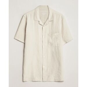 A Day's March Yamu Short Sleeve Linen Shirt Sand