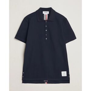 Thom Browne Relaxed Fit Short Sleeve Polo Navy