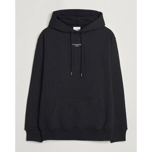 Drôle de Monsieur Classic Slogan Hoodie Black