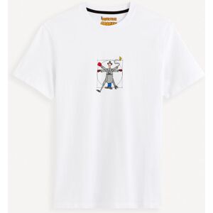 celio Inspecteur Gadget - T-shirt en coton BLANC