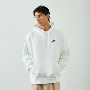 Nike Hoodie Club Small Logo blanc s homme