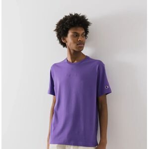 Champion Tee Shirt Logo Embro Centered violet xs homme