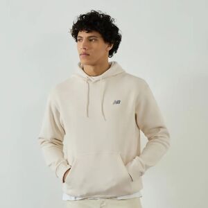 New Balance Hoodie Small Logo beige s homme