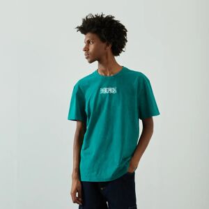 One Piece Tee Shirt One Piece Embro Washed bleu s homme