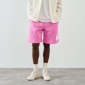 Nike Short Club Bb rose m homme