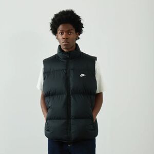 Nike Vest Gilet Puffer Club noir/blanc m homme