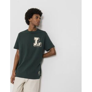 Mitchell & Ness Tee Shirt Lakers Letterman Script vert s homme