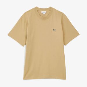 Lacoste Tee Shirt Classic Small Logo beige xl homme