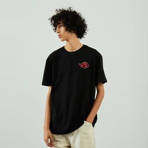 Naruto Tee Shirt Akatsuki Sherpa Logo noir l homme