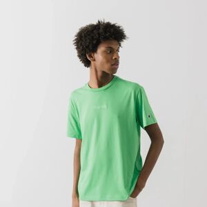 Champion Tee Shirt Logo Embro Centered vert xs homme