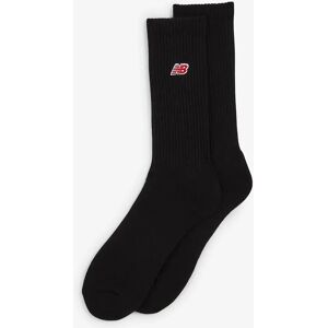 New Balance Chaussettes X3 Crew Patch Logo noir/rouge 35/38 homme