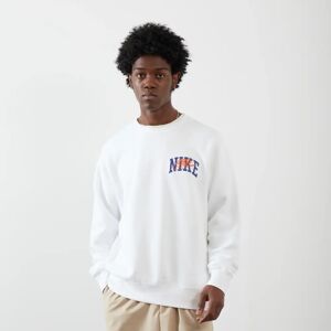 Nike Sweat Crew Club Arch blanc s homme