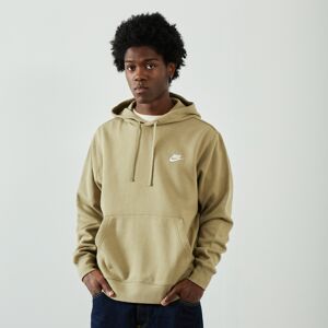 Nike Hoodie Club Small Logo kaki m homme