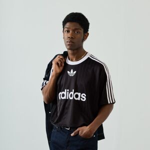 Adidas Originals Tee Shirt Jersey 3 Stripes noir s homme