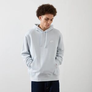 Nike Hoodie Club Small Logo gris m homme - Publicité