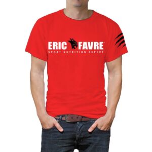 Eric Favre T-Shirt Col Rond Homme Rouge - Eric Favre 1,5kg