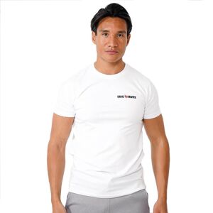 Legend Is Born T-shirt Strech Manches Courtes Homme Blanc - Eric Favre