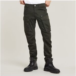 G-star pour homme. D02190-5126-976 Rovic 3D Regular Tapered Trousers gris foncé (35/38), Casuel, Coton - Publicité